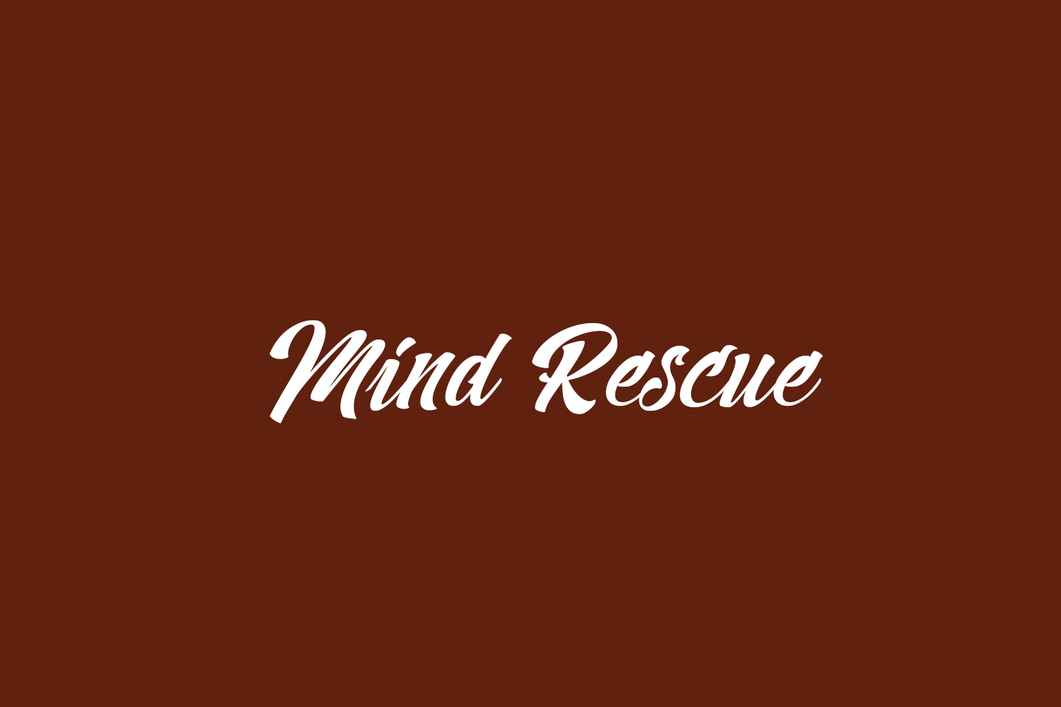 Mind Rescue Free Font