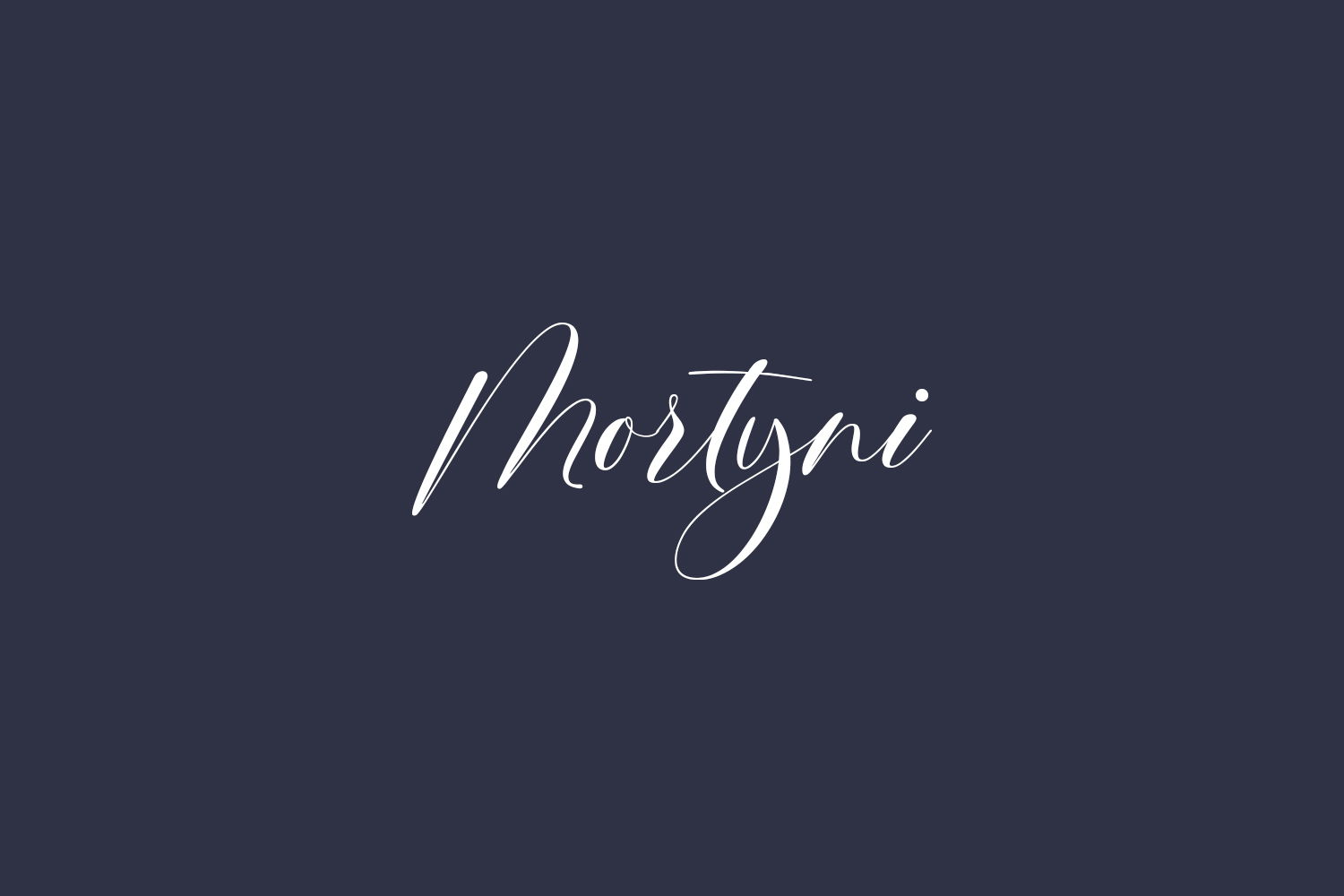 Mortyni Free Font