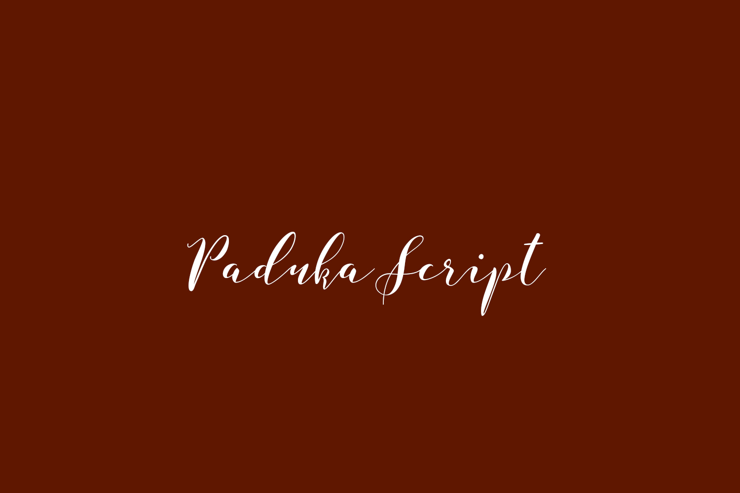 Paduka Script Free Font