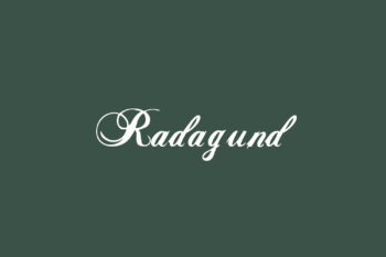 Radagund Free Font