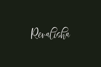 Revalisha Free Font