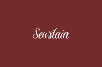 Sewstain Free Font