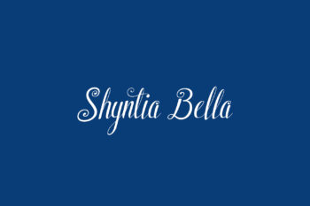 Shyntia Bella Free Font