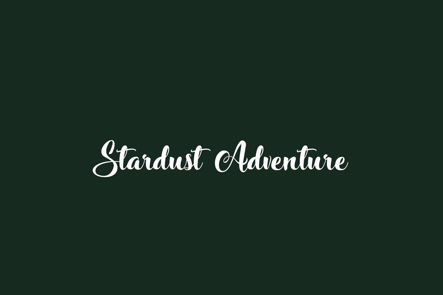 Stardust Adventure Free Font