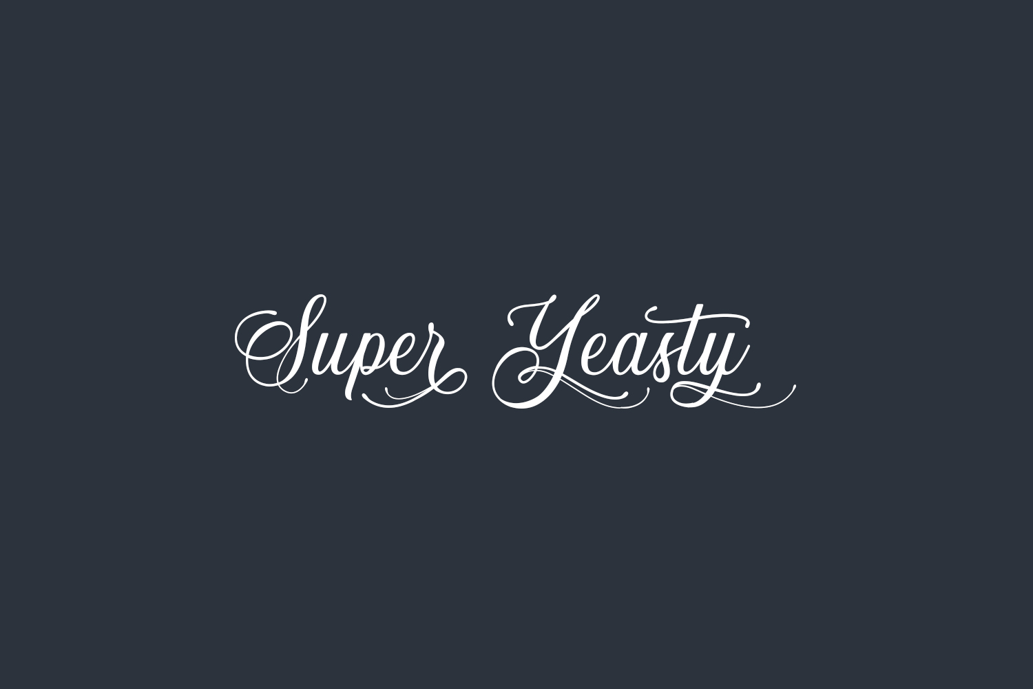 Super Yeasty Free Font