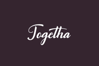 Togetha Free Font