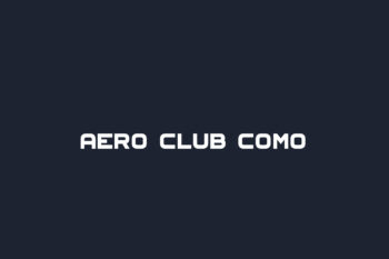 Aero Club Como Free Font