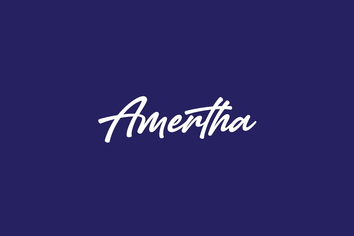 Amertha Free Font