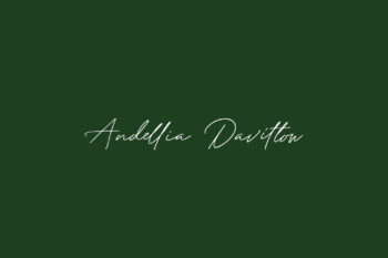 Andellia Davilton Free Font