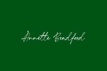 Annette Bradford Free Font