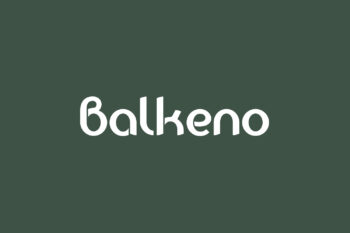 Balkeno Free Font