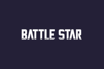Battle Star Free Font