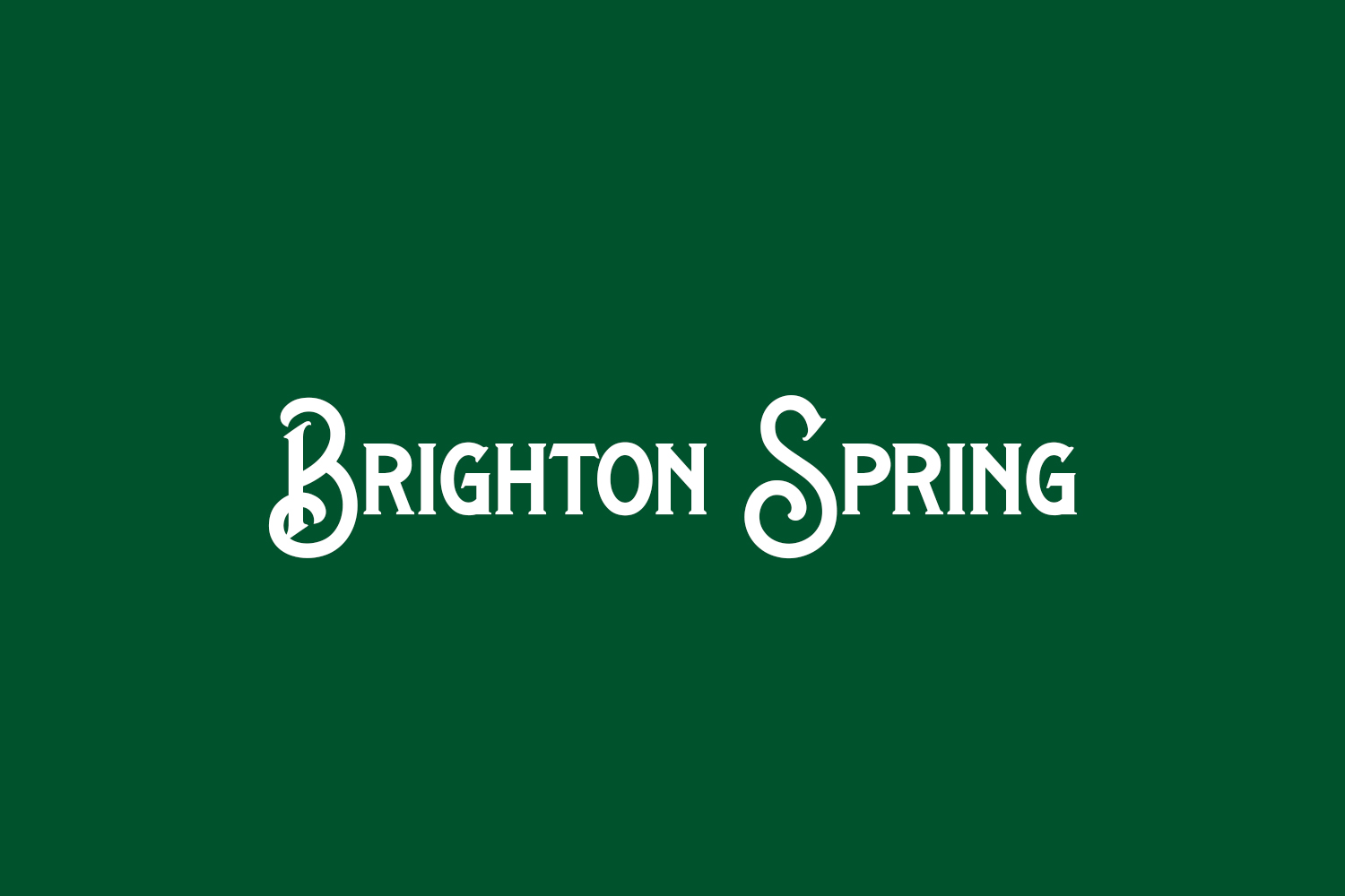 Brighton Spring Free Font