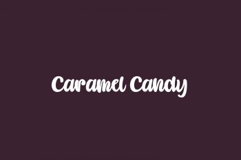 Caramel Candy Free Font