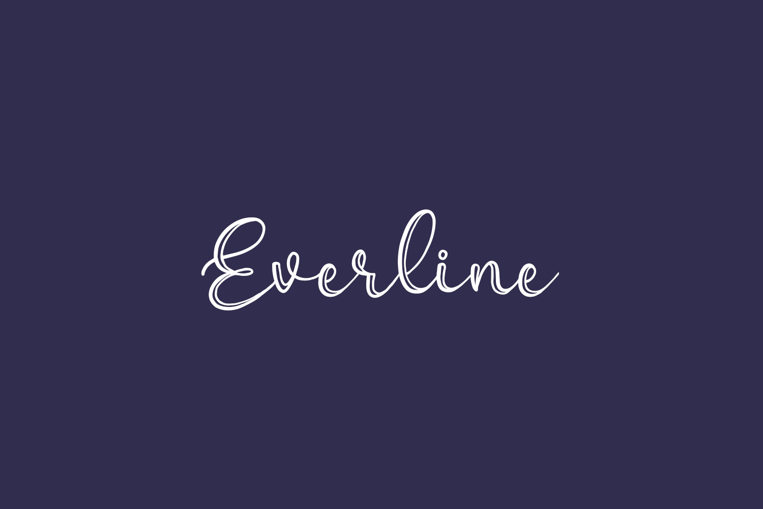 Everline Free Font
