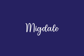 Migdale Free Font