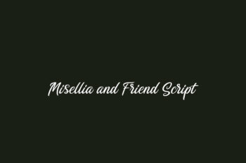 Misellia and Friend Script Free Font