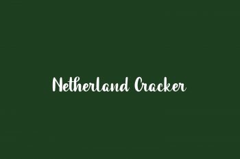 Netherland Cracker Free Font