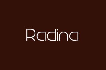 Radina Free Font