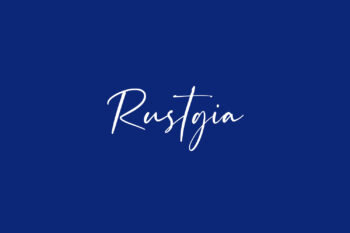 Rustgia Free Font