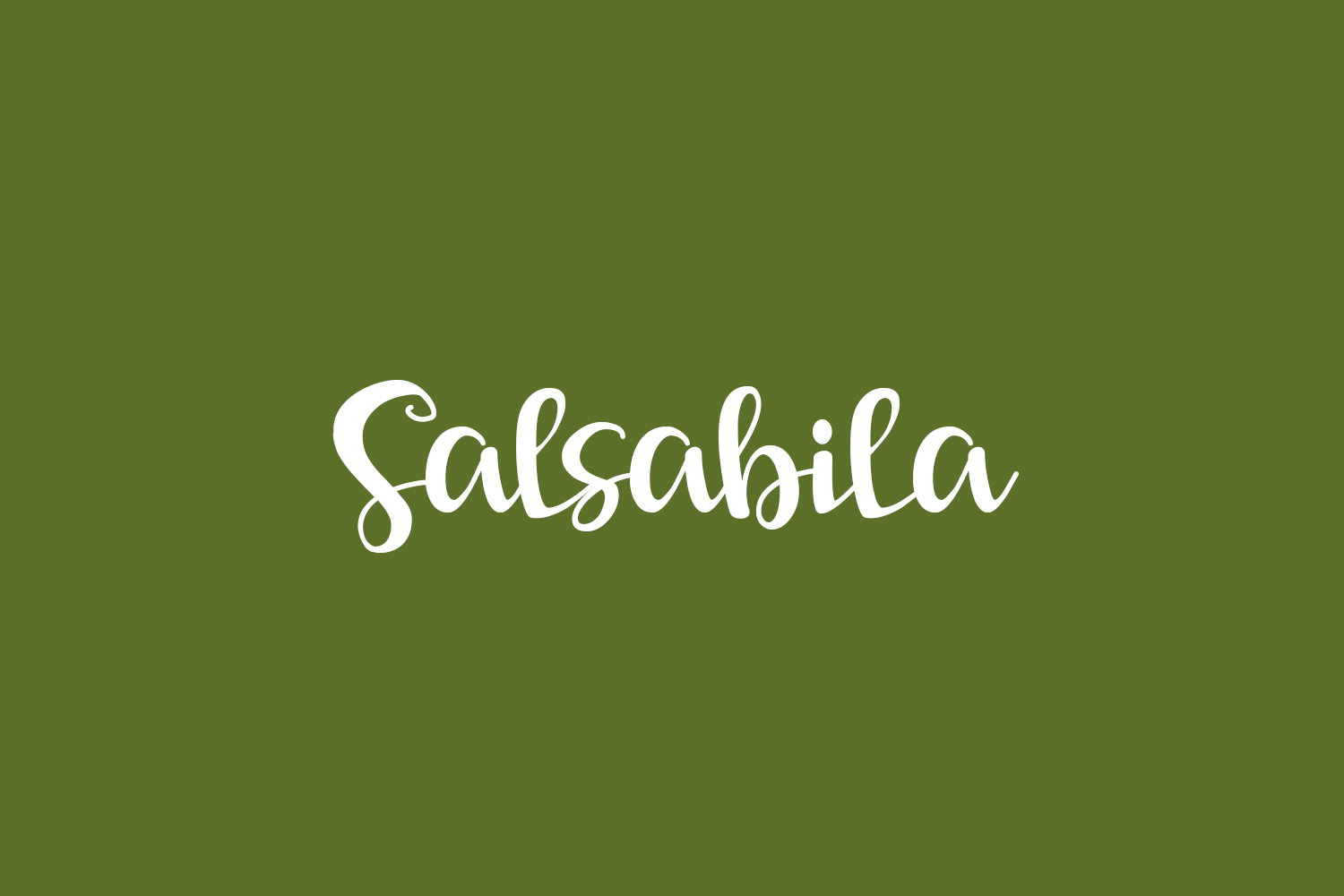 Salsabila Free Font