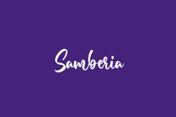 Samberia Free Font