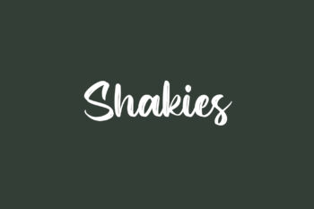 Shakies Free Font