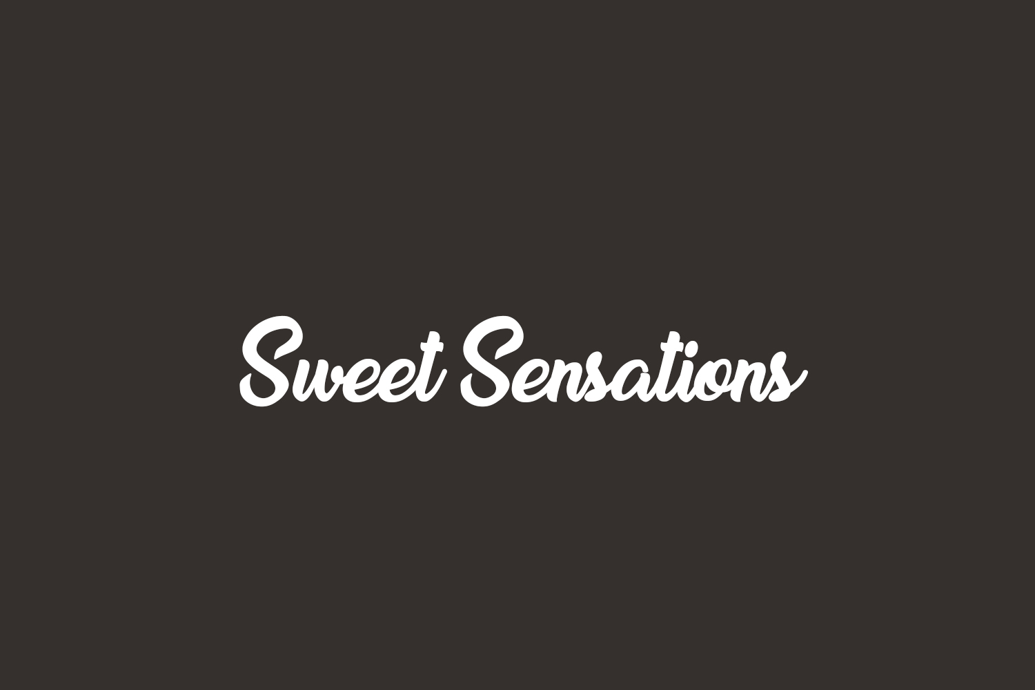 Sweet Sensations Free Font