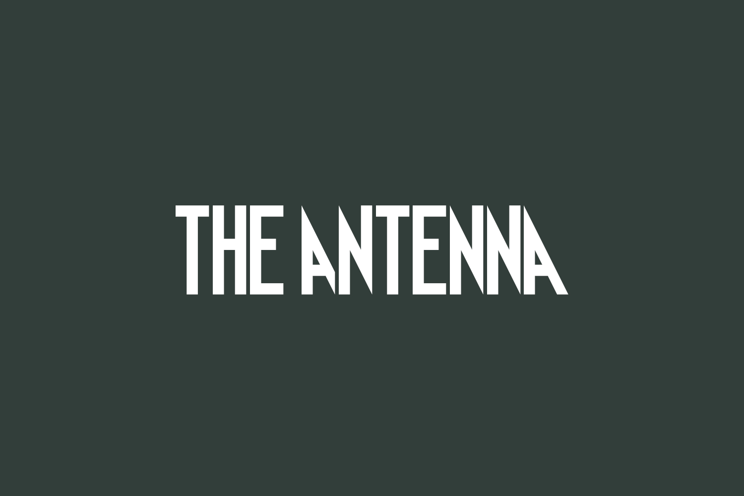 The Antenna Free Font