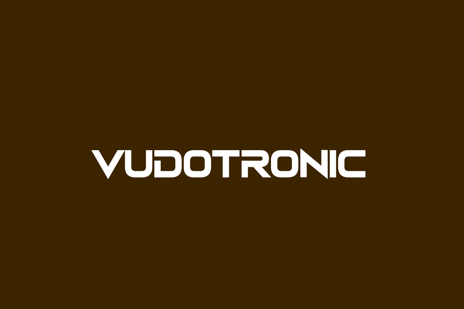 Vudotronic Free Font