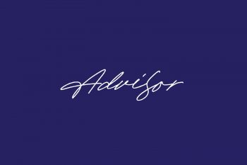 Advisor Free Font