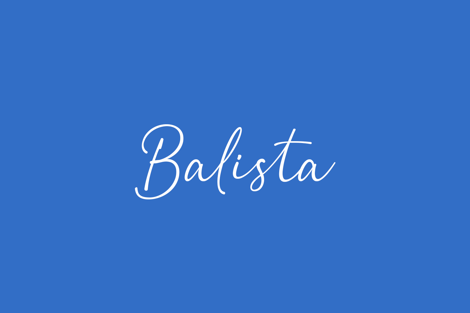 Balista Free Font