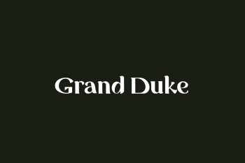Grand Duke Free Font