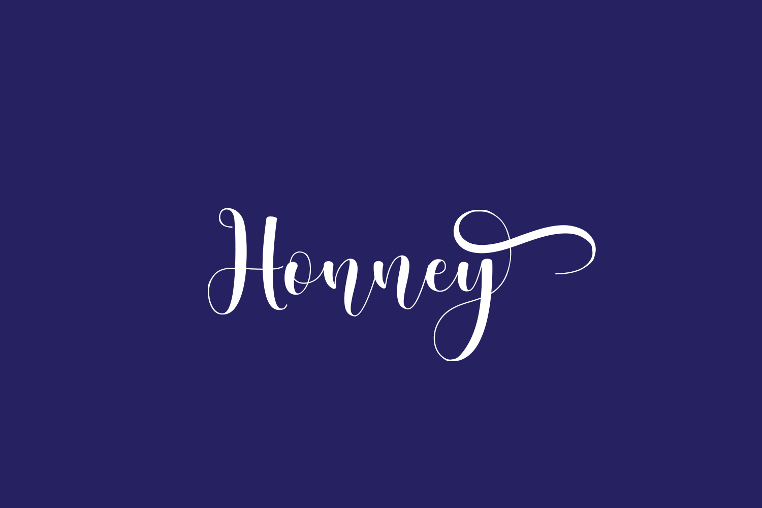 Honney Fonts Shmonts