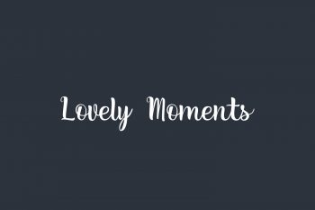 Lovely Moments Free Font