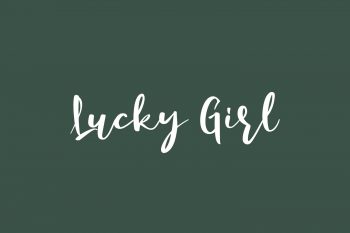 Lucky Girl Free Font