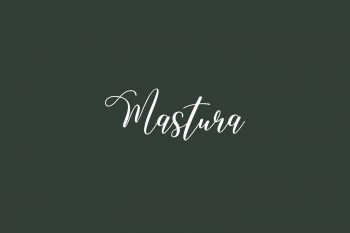 Mastura Free Font