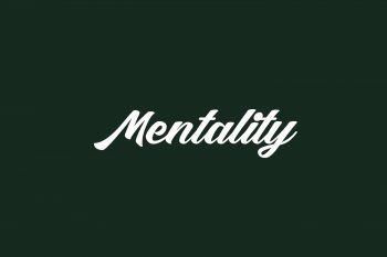 Mentality Free Font