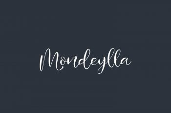 Mondeylla Free Font