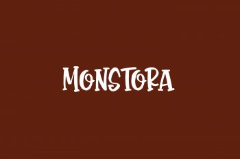 Monstora Free Font