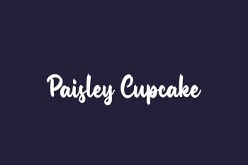 Paisley Cupcake Free Font