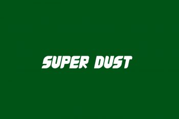 Super Dust Free Font