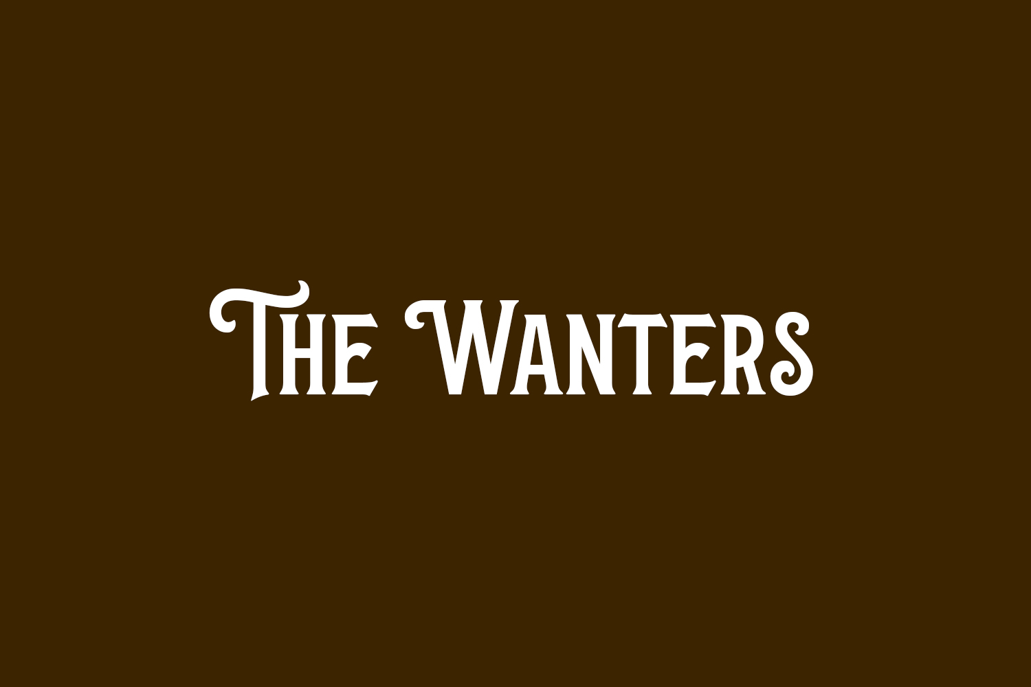 The Wanters Free Font