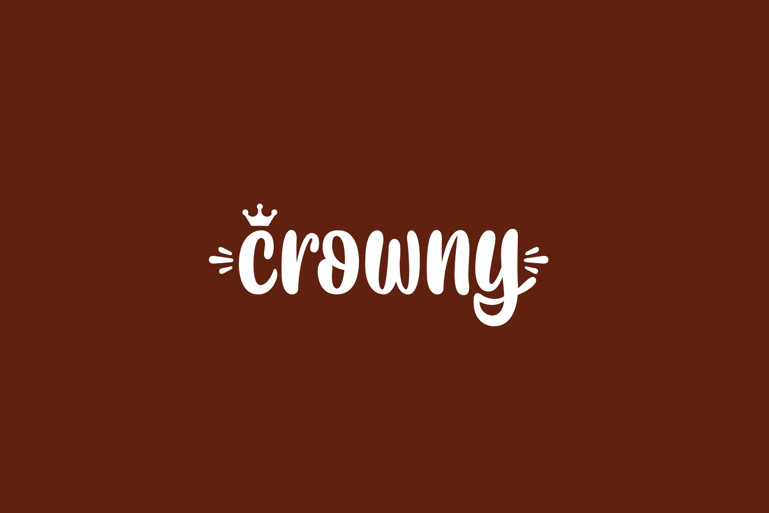 Crowny Free Font