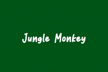 Jungle Monkey Free Font