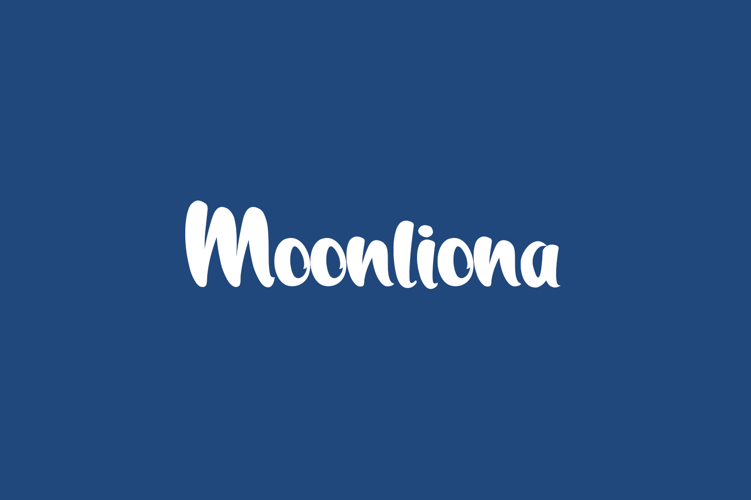 Moonliona Free Font