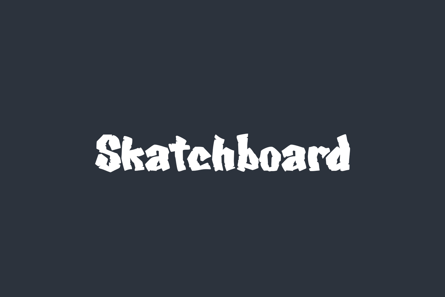 Skatchboard Free Font