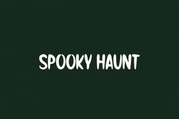Spooky Haunt Free Font