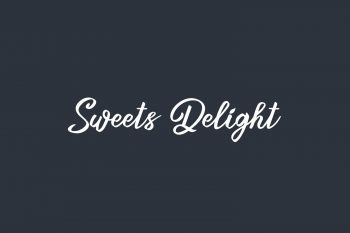 Sweets Delight Free Font