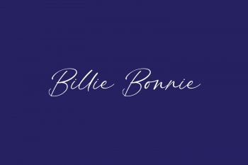Billie Bonnie Free Font